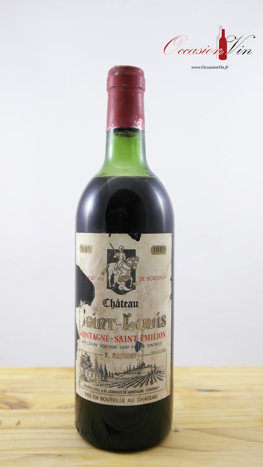 Château Saint-Louis ME Vin 1981
