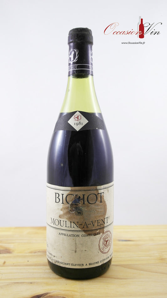 Moulin à vent Bichot CA Vin 1981