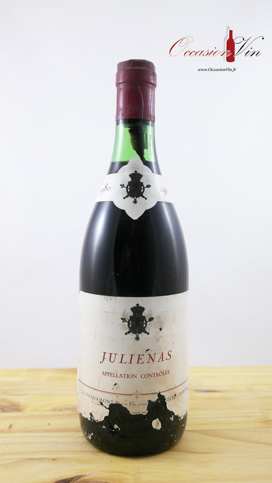 Julienas Jacquemont Vin 1980