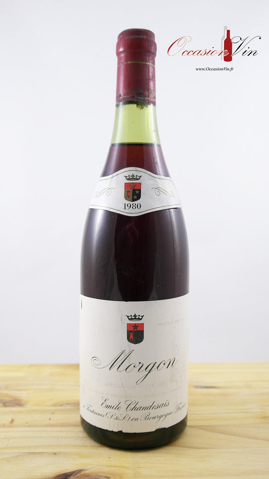 Morgon Emilie Chandesais Vin 1980