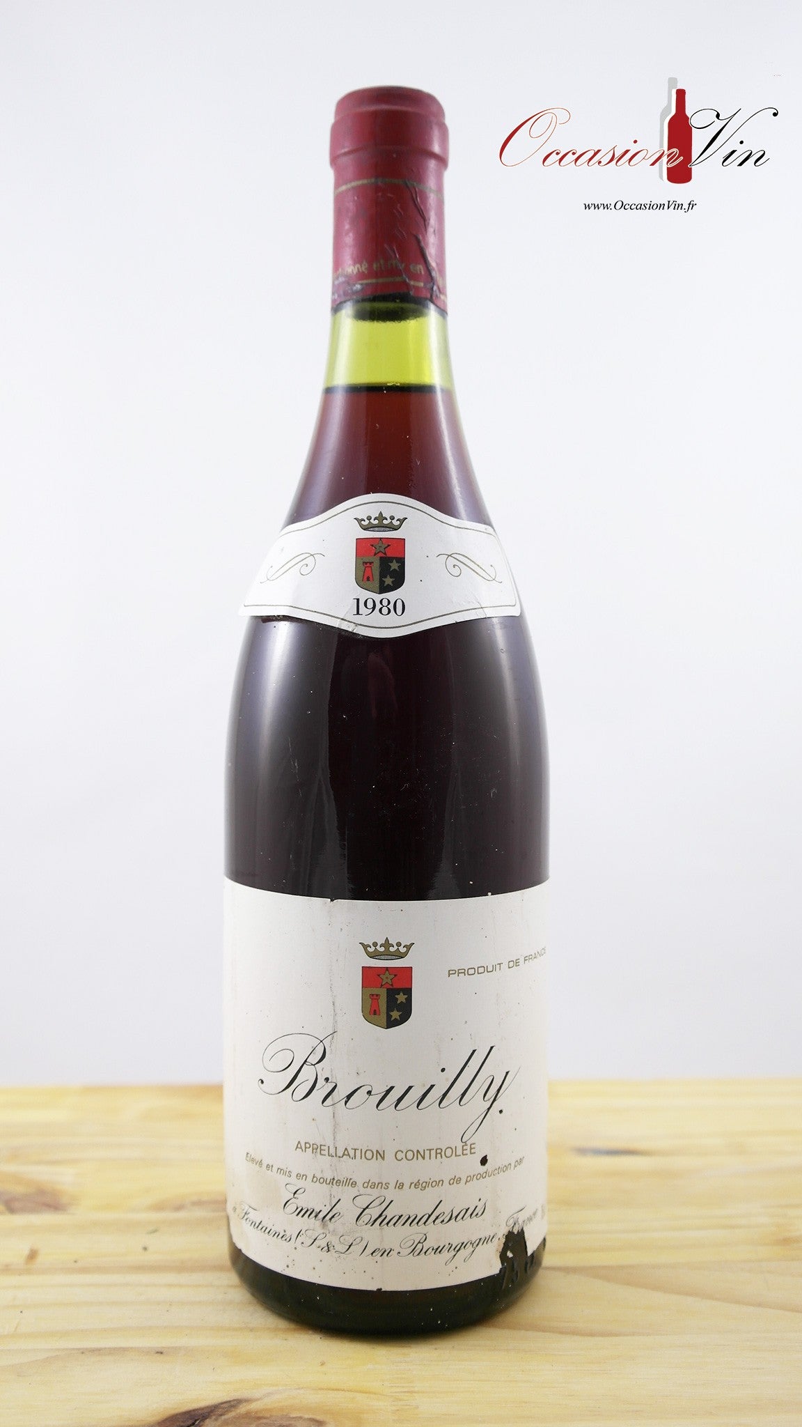 Brouilly Emilie Chandesais Vin 1980