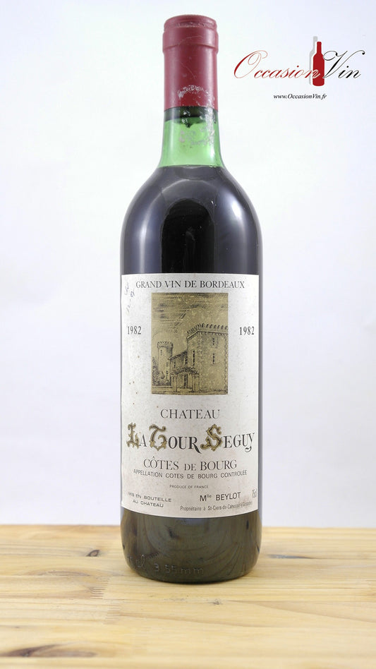 Château La Tour Seguy ELA Vin 1982