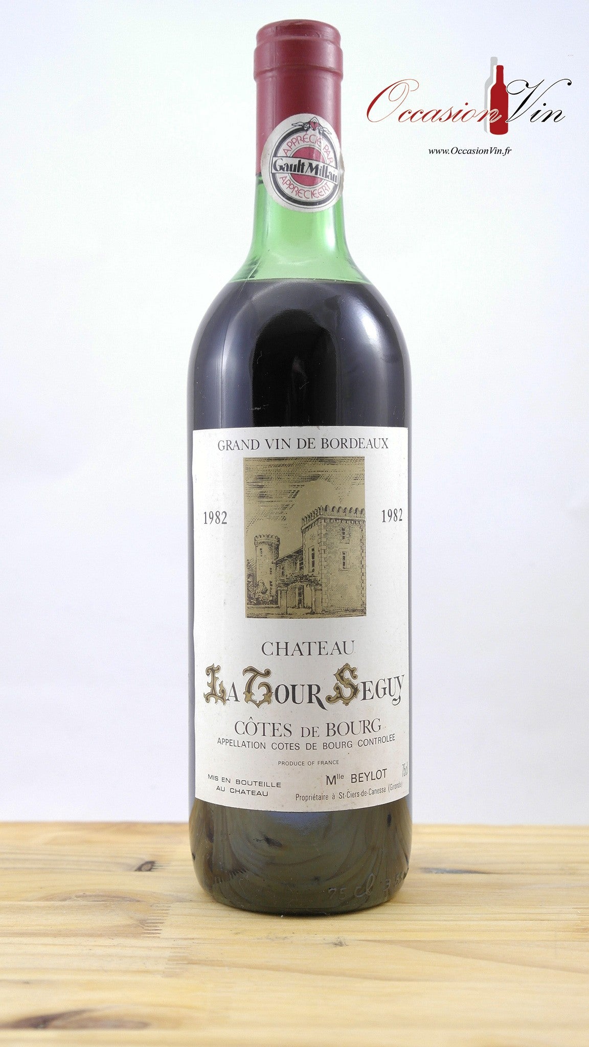 Château La Tour Seguy ME Vin 1982