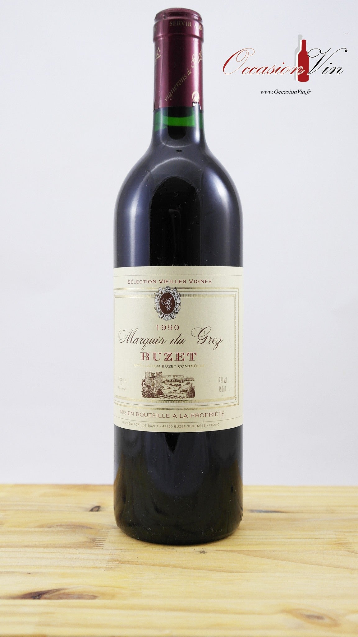 Marquis du Grez Vin 1990