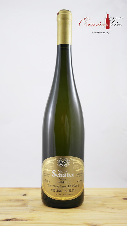 Riesling-Auslese Michael Schäfer Vin 1989