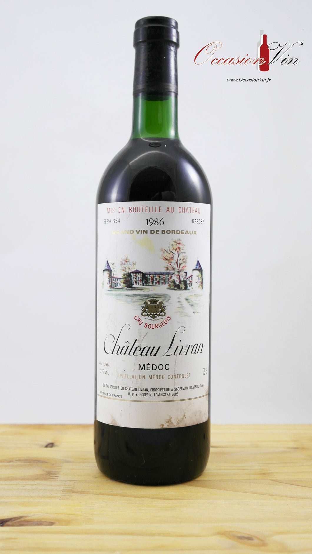 Château Livran Vin 1986