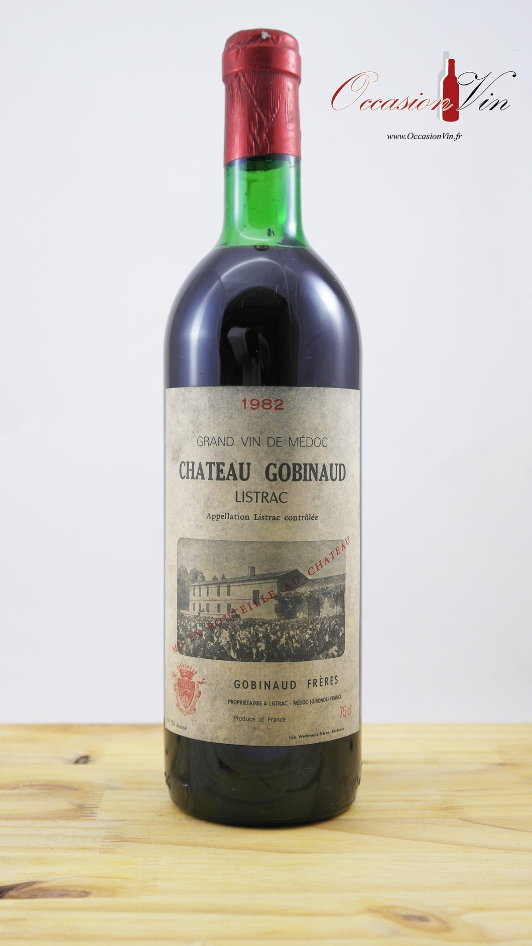 Château Gobinaud Vin 1982