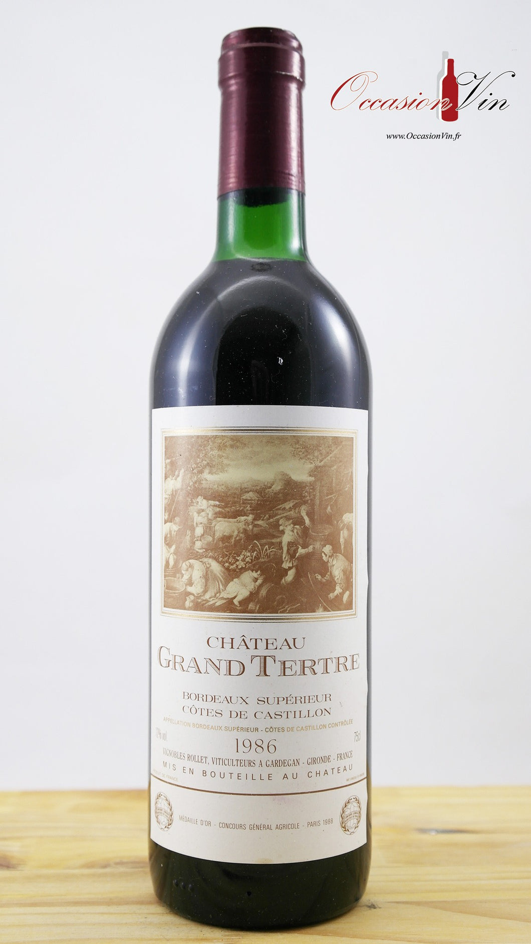 Château Grand Tertre Vin 1986
