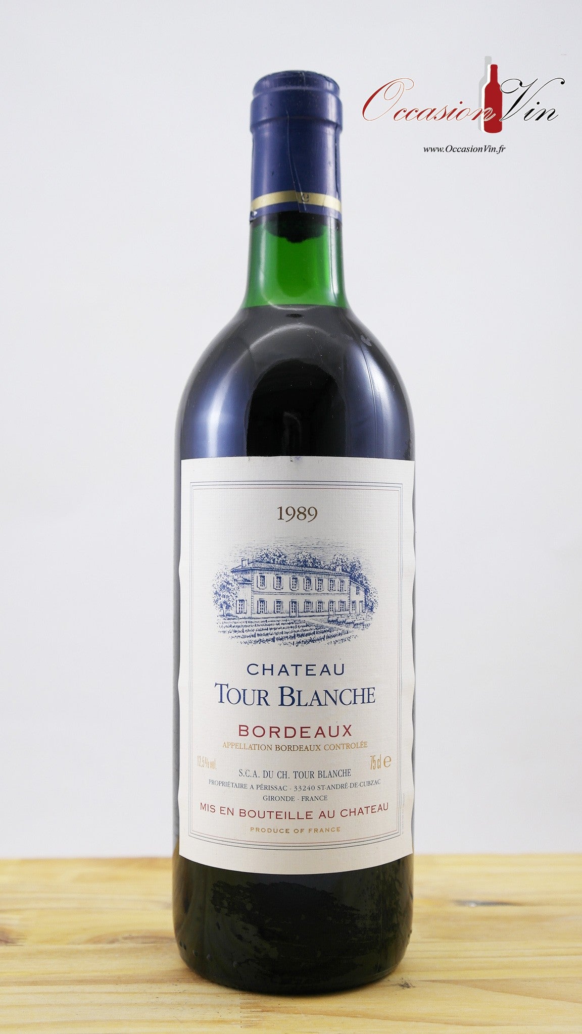 Château Tour Blanche Vin 1989