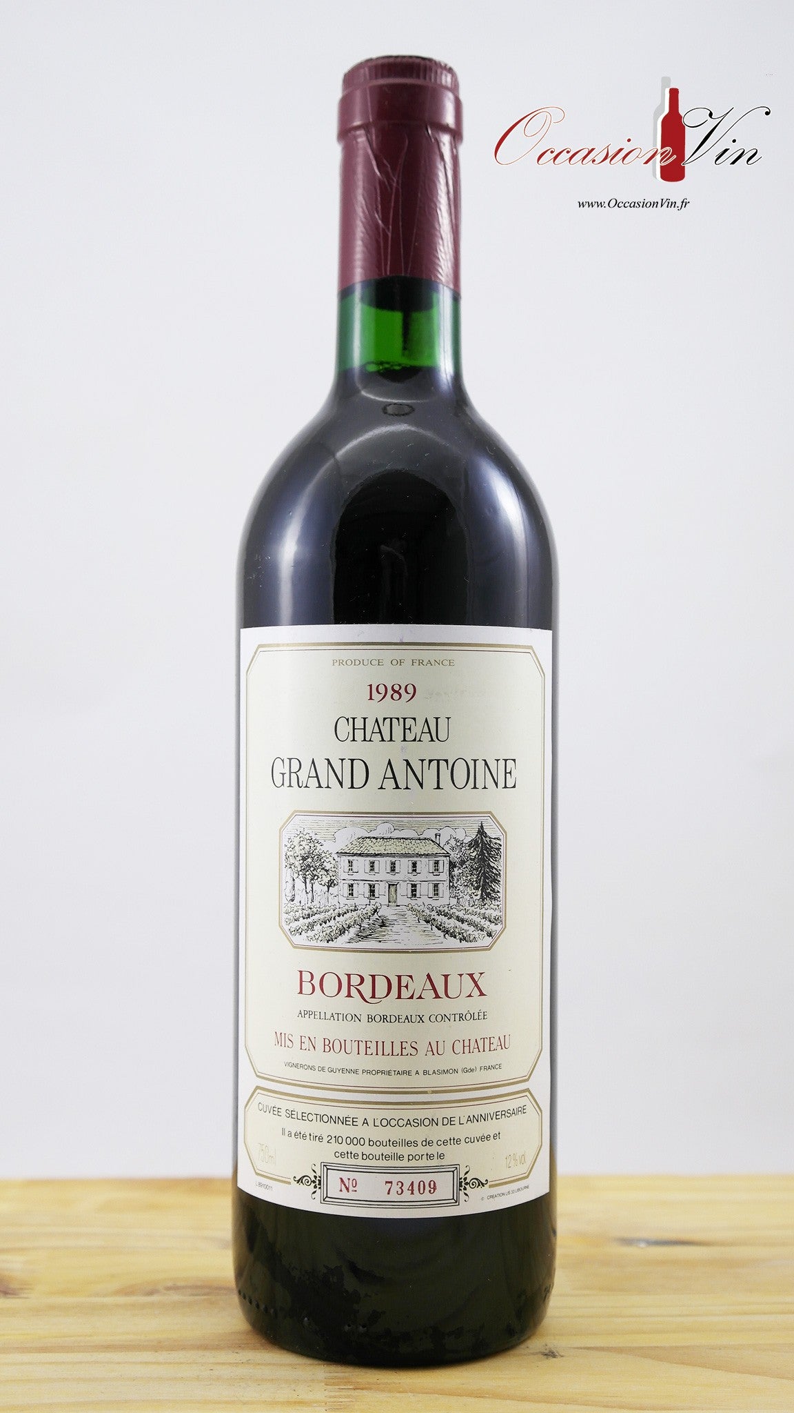 Château Grand Antoine Vin 1989