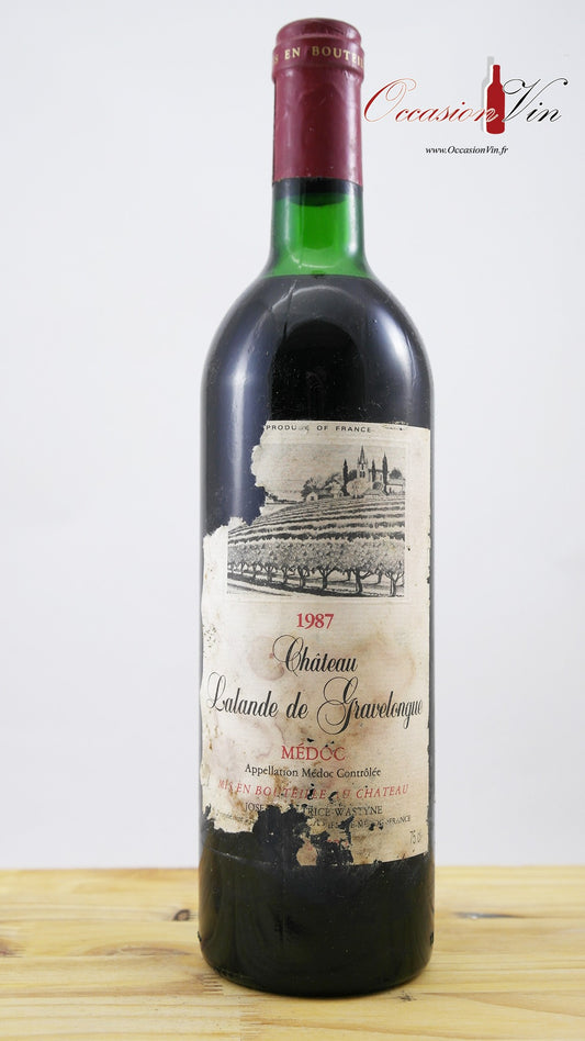 Château Lalande de Gravelongue Vin 1987