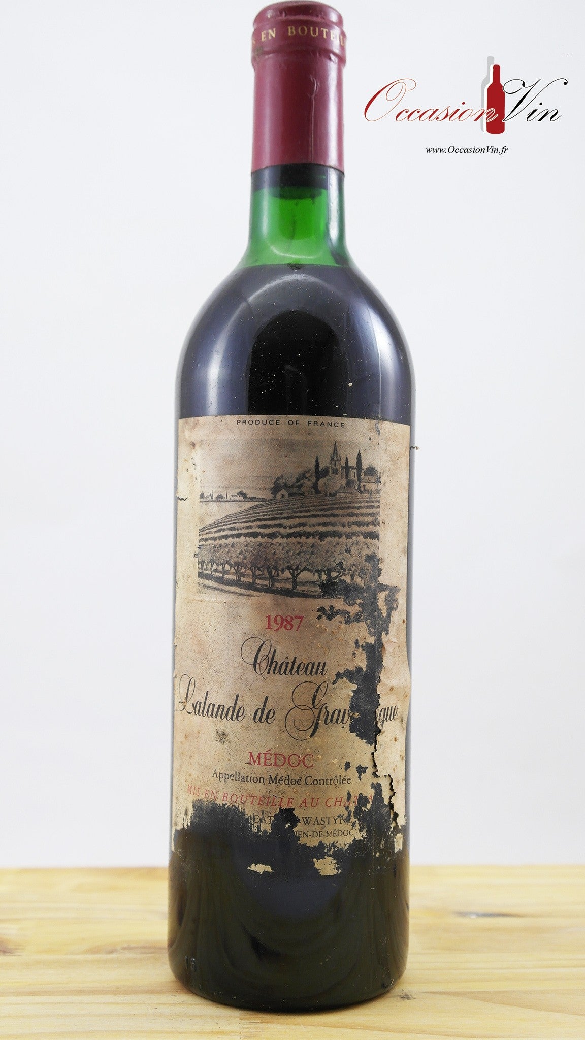 Château Lalande de Gravelongue EA Vin 1987