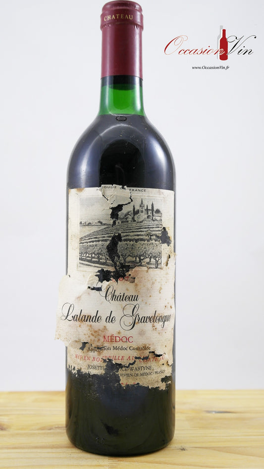 Château Lalande de Gravelongue MI Vin 1987