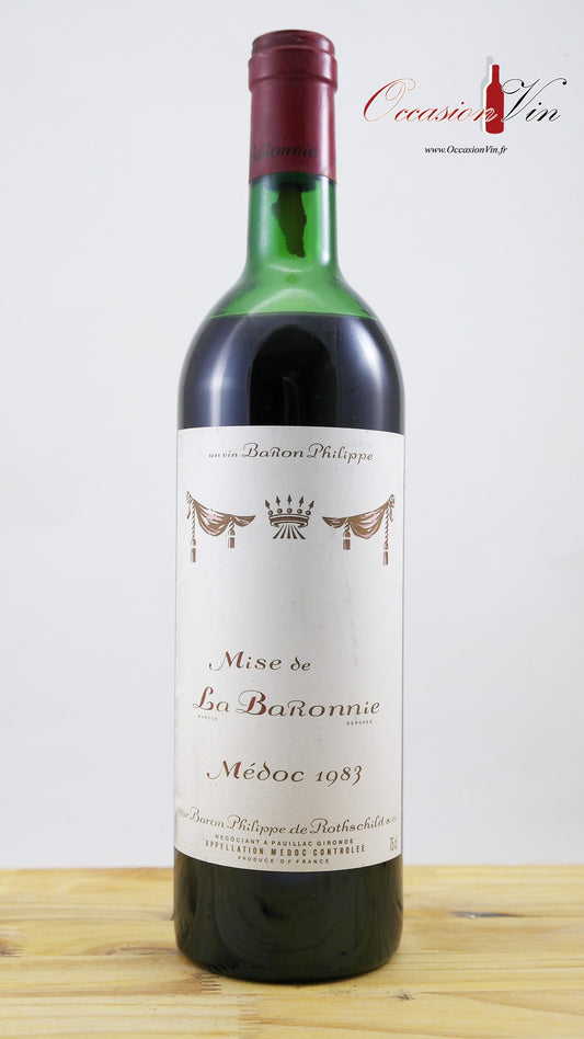Mise de la Baronnie NB Vin 1983
