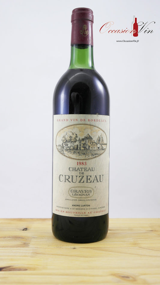 Château de Cruzeau Vin 1983