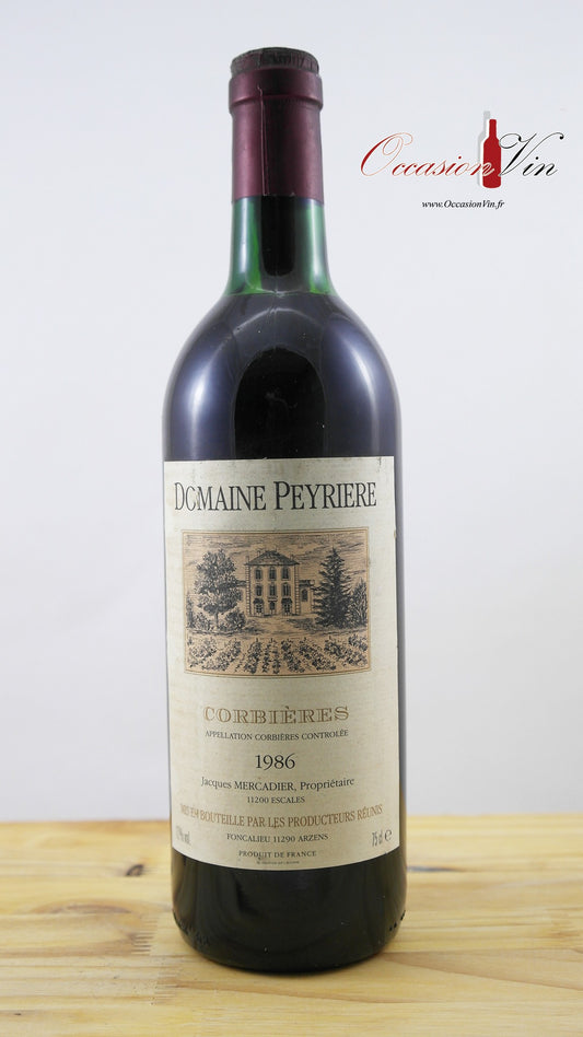Domaine Peyriere Vin 1986