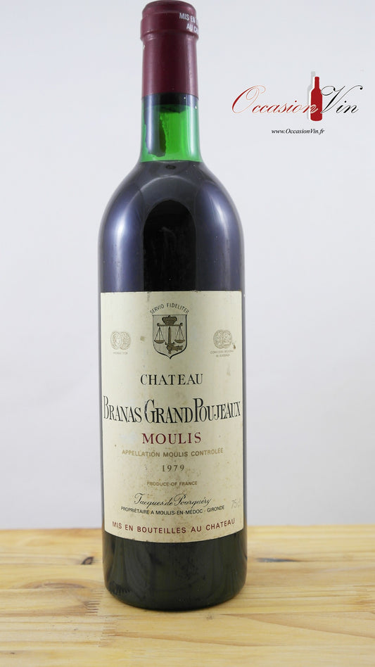 Château Branas Grand Poujeaux Vin 1979