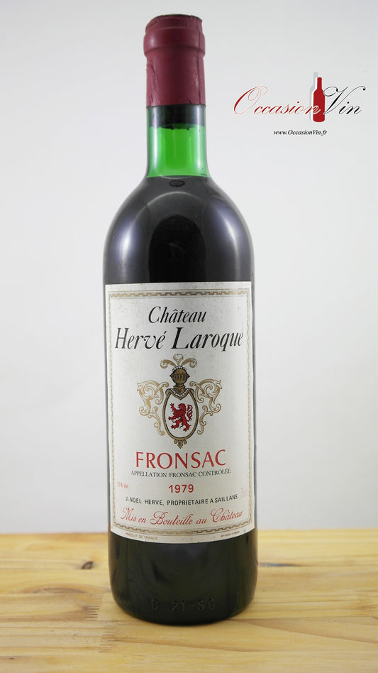 Château Hervé Laroque Vin 1979