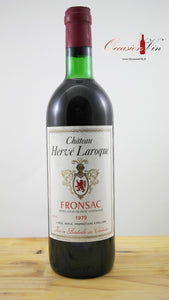 Château Hervé Laroque Vin 1979