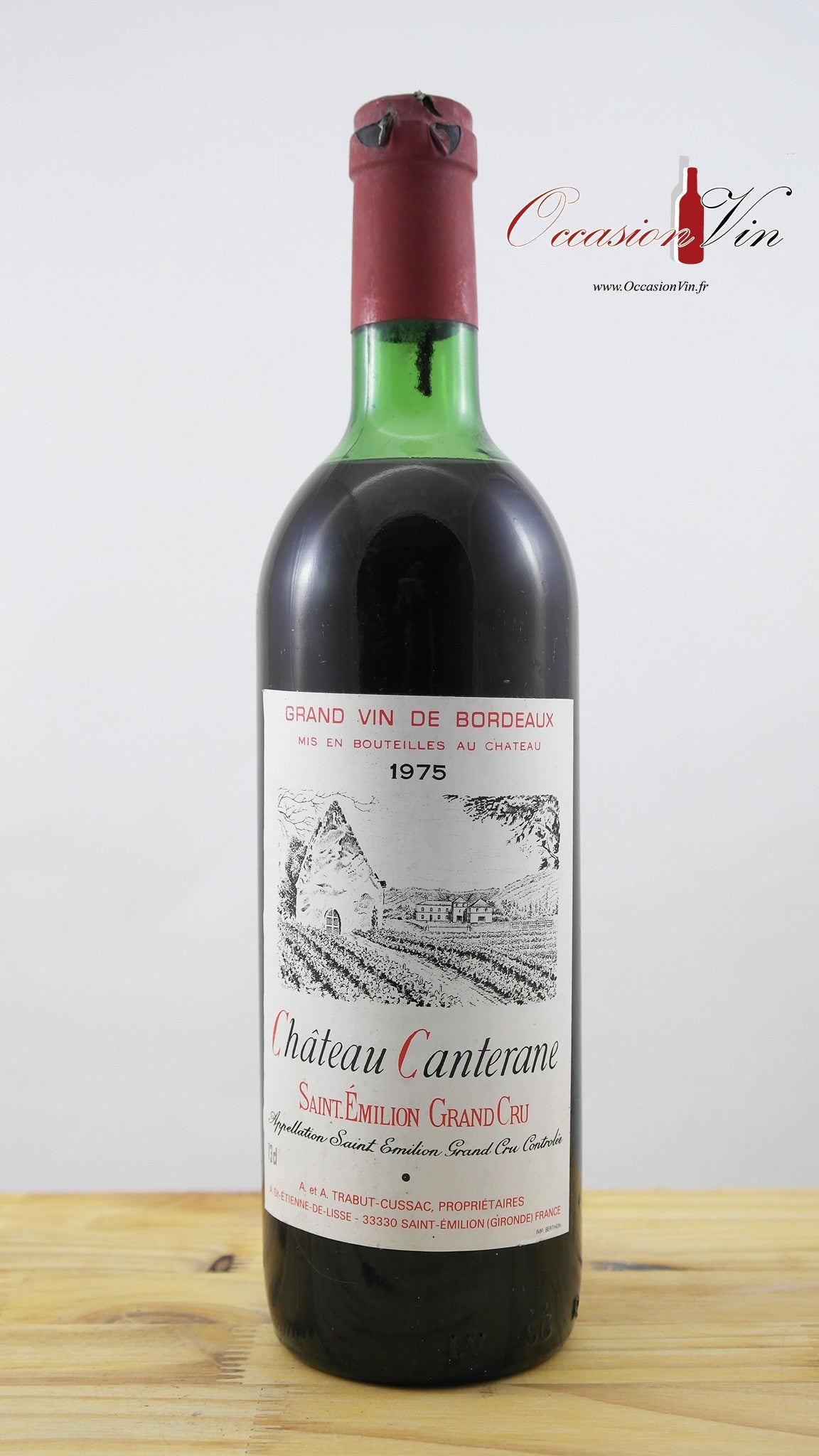 Château Canterane CA Vin 1975
