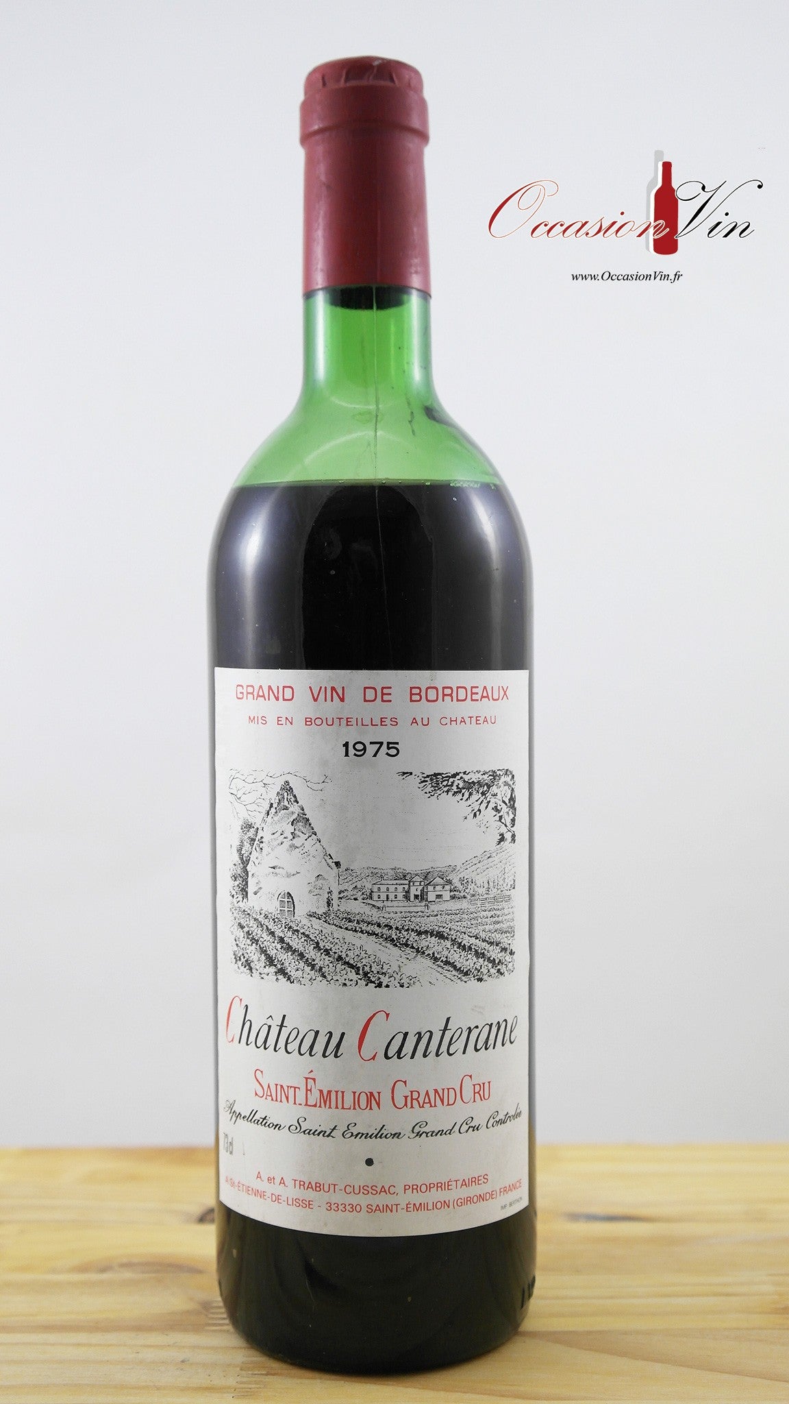 Château Canterane ME Vin 1975