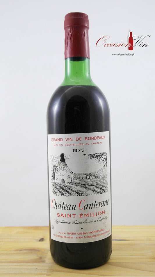 Château Canterane LB Vin 1975