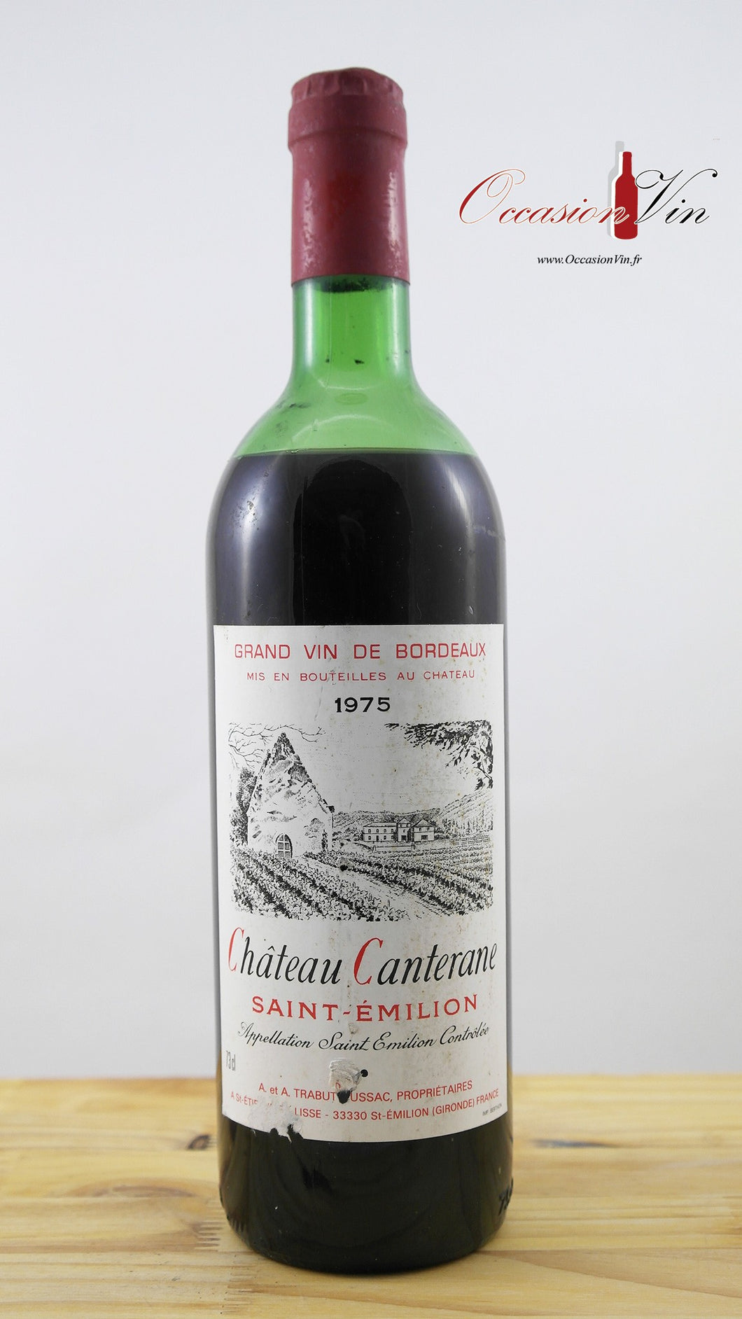 Château Canterane NB Vin 1975