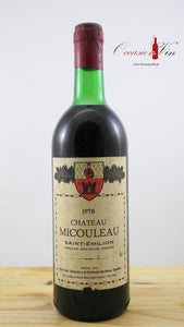 Château Micouleau Vin 1978