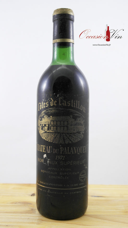 Château du Palanquey Vin 1971