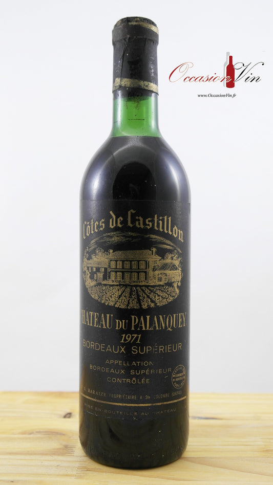 Château du Palanquey CA Vin 1971