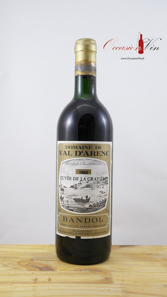 Cuvée de la Gravière Vin 1982