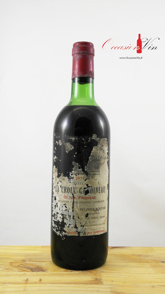 Château La Croix-Gandineau Vin 1975