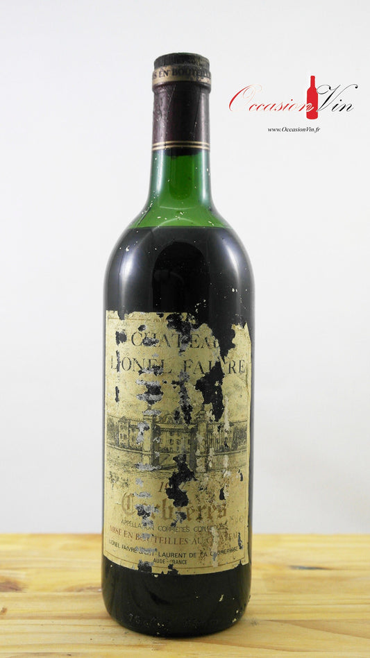 Château Lionel Faivre MI Vin 1986