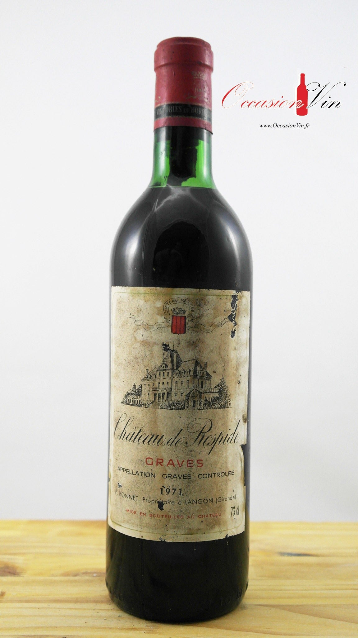 Château Respide ELA Vin 1971