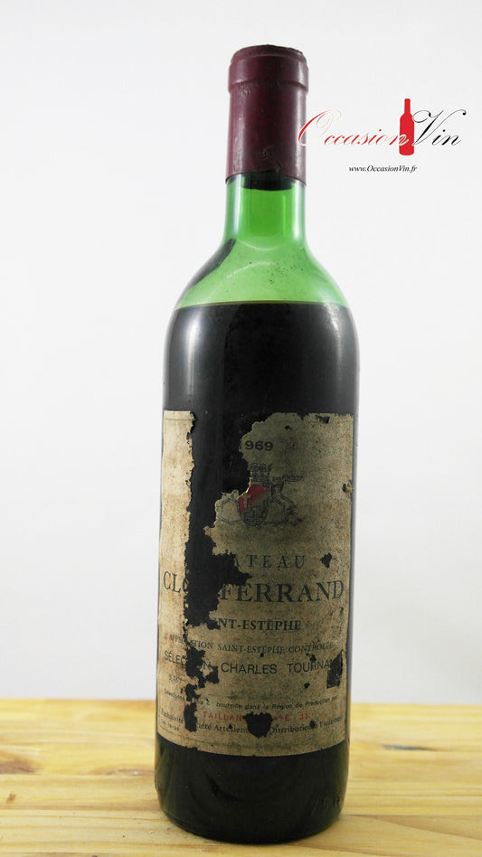 Château Clos Ferrand EA Vin 1969