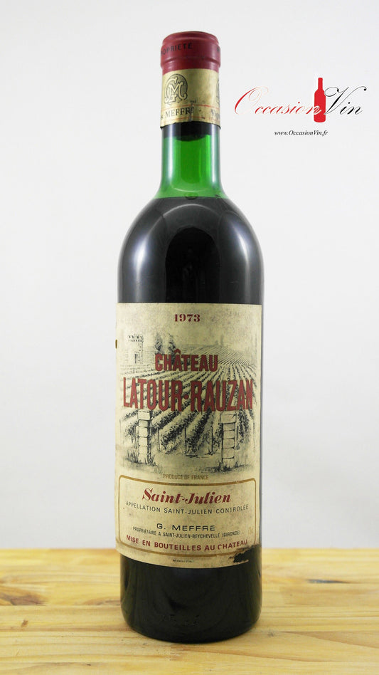 La Tour Rauzan Vin 1973