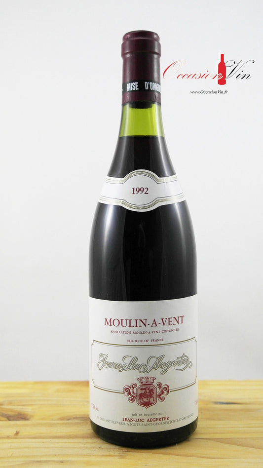 Moulin à Vent Aegerter Vin 1992