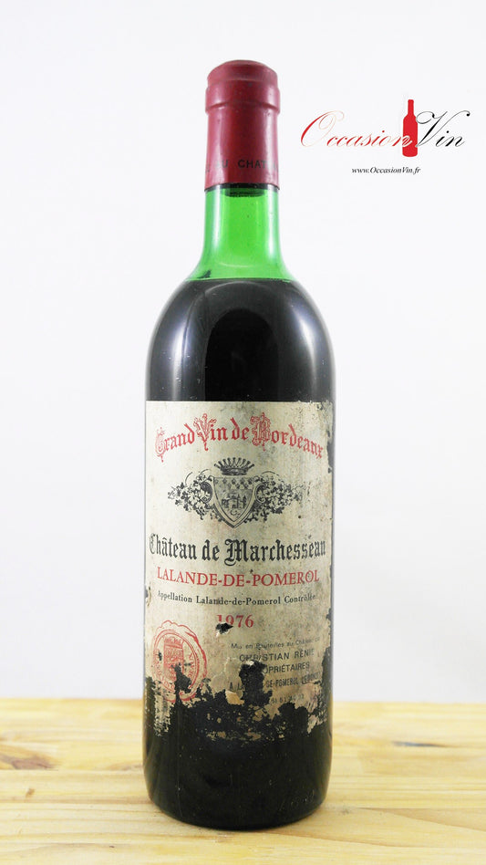 Château de Marchesseau ELA Vin 1976