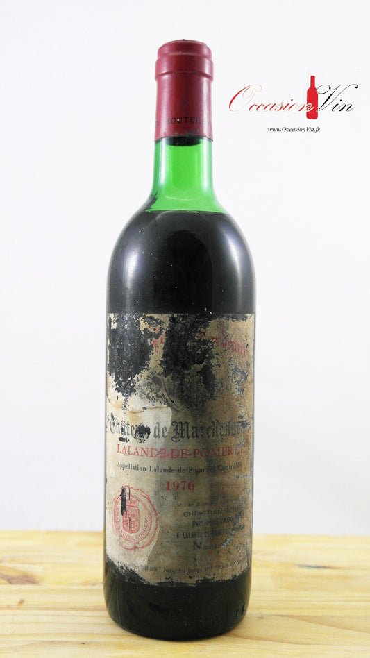 Château de Marchesseau EA Vin 1976