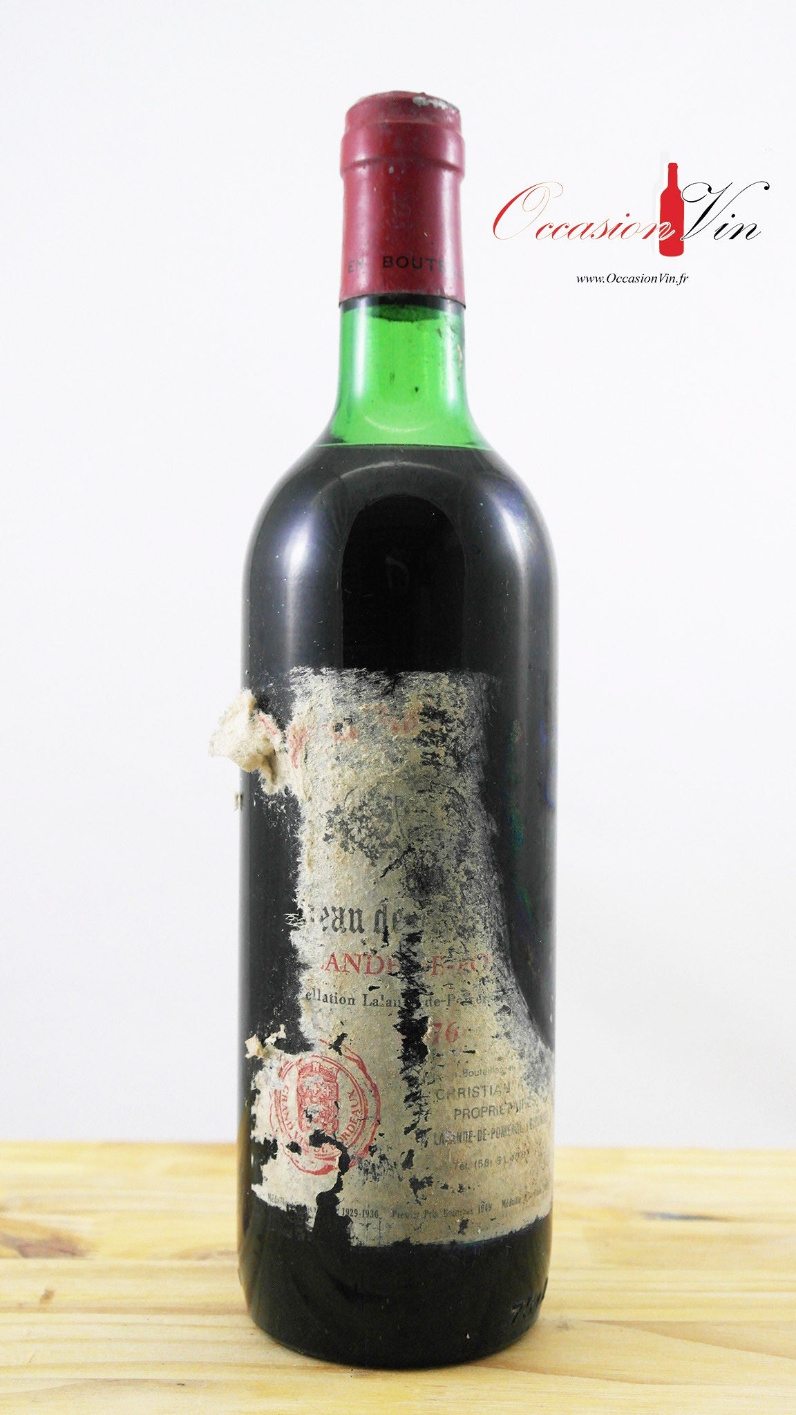 Château de Marchesseau ETA Vin 1976