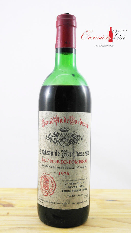 Château de Marchesseau CA Vin 1976