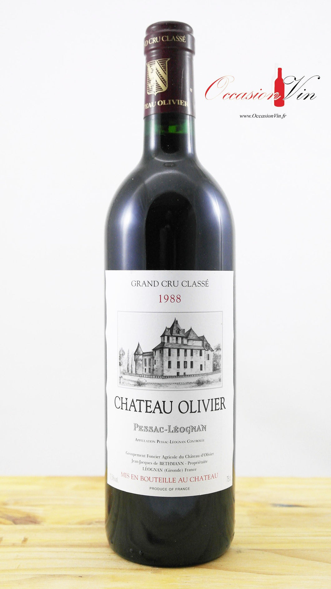 Château Olivier Vin 1988
