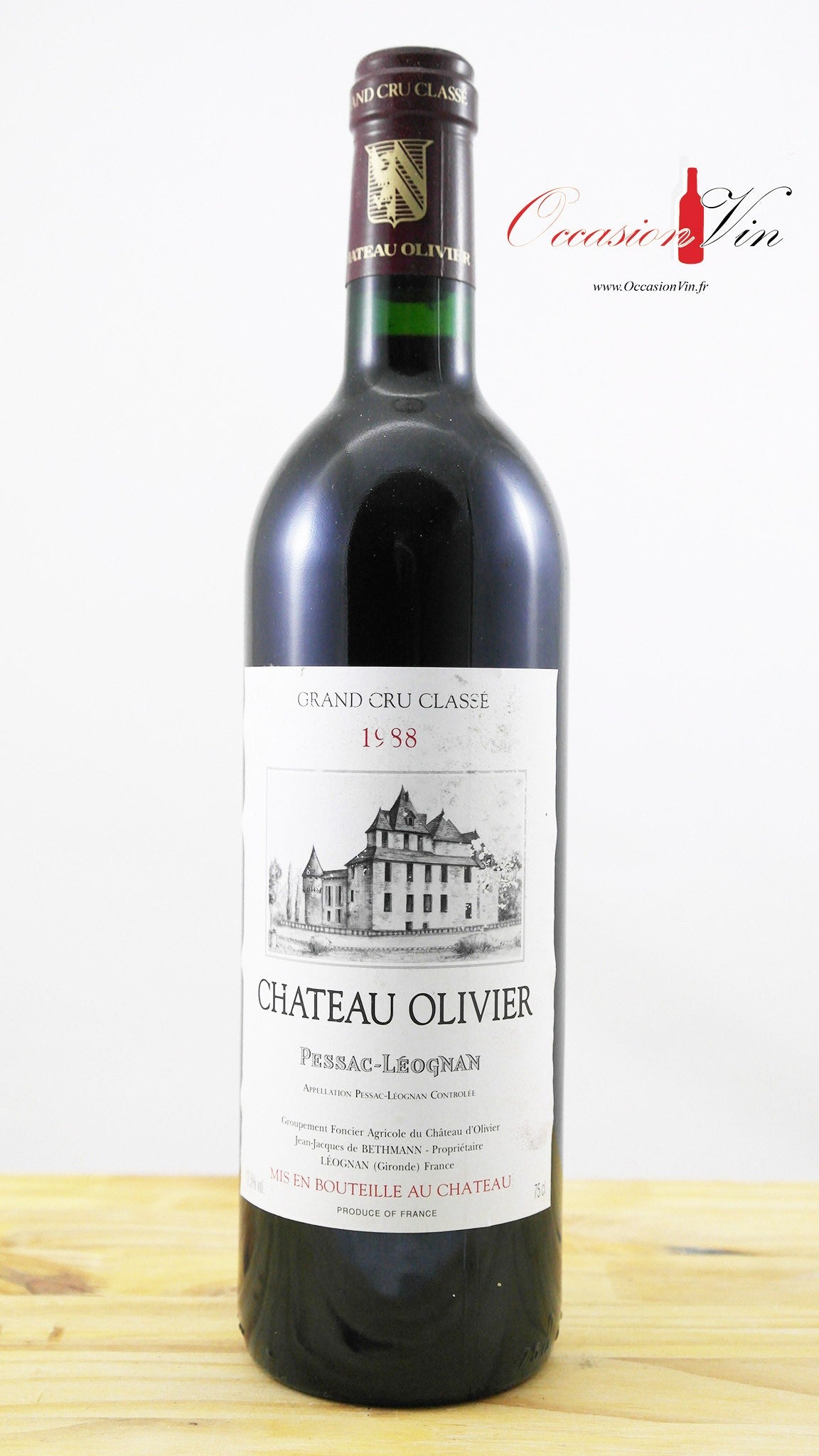 Château Olivier ELA Vin 1988