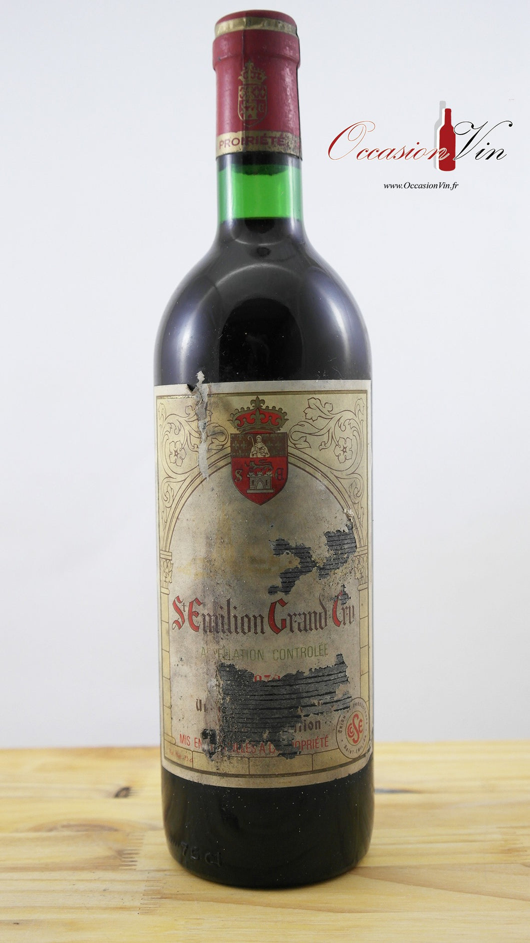Saint Emilion Grand Cru Union MI Vin 1972