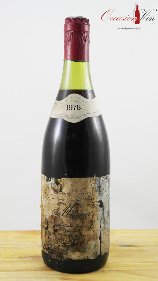Macon Chanut Frères EA Vin 1978