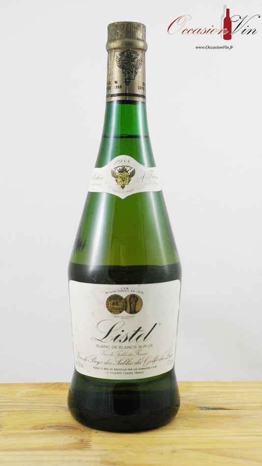 Listel Domaines CSM Vin 1988