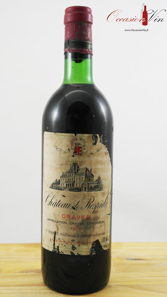 Château de Respide EA Vin 1971