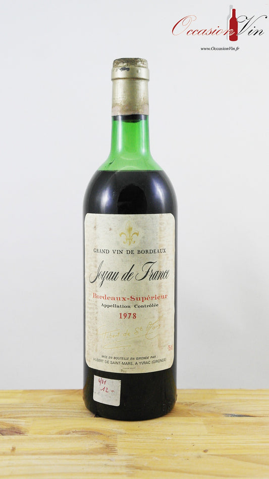 Joyau de France CA Vin 1978