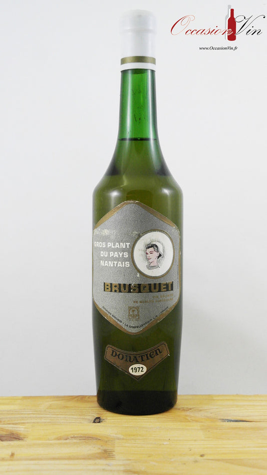 Gros Plant du Pays Nantais Brusquet Vin 1972