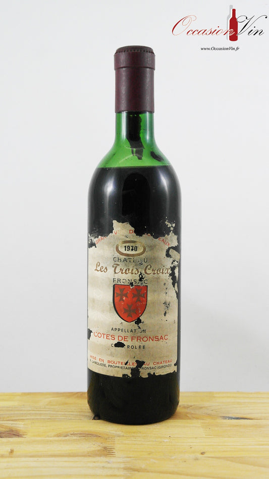 Château Les Trois Croix ME Vin 1970